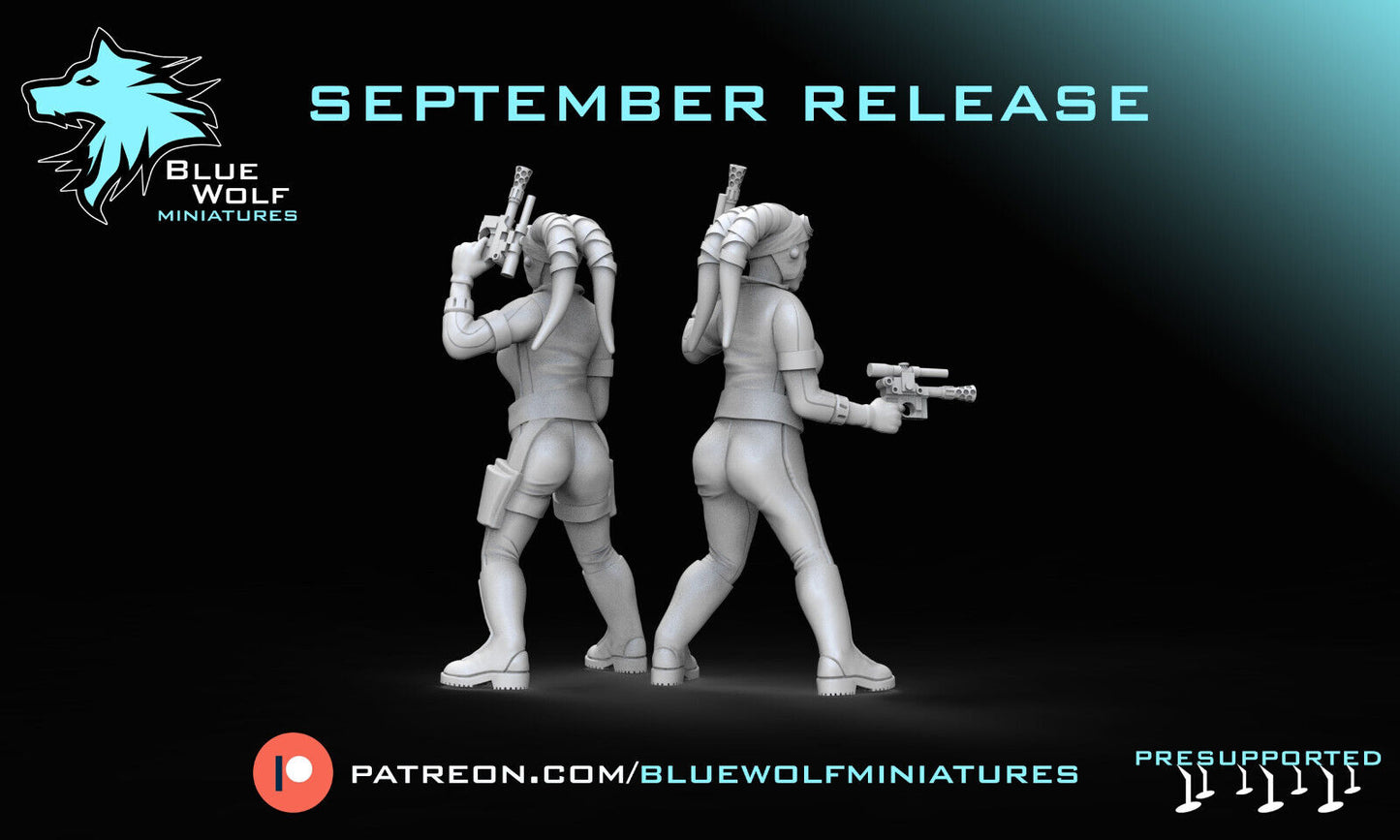 Space Smugglers 7 Versions Star Wars Legion 3D Printed Resin BlueWolf Miniatures