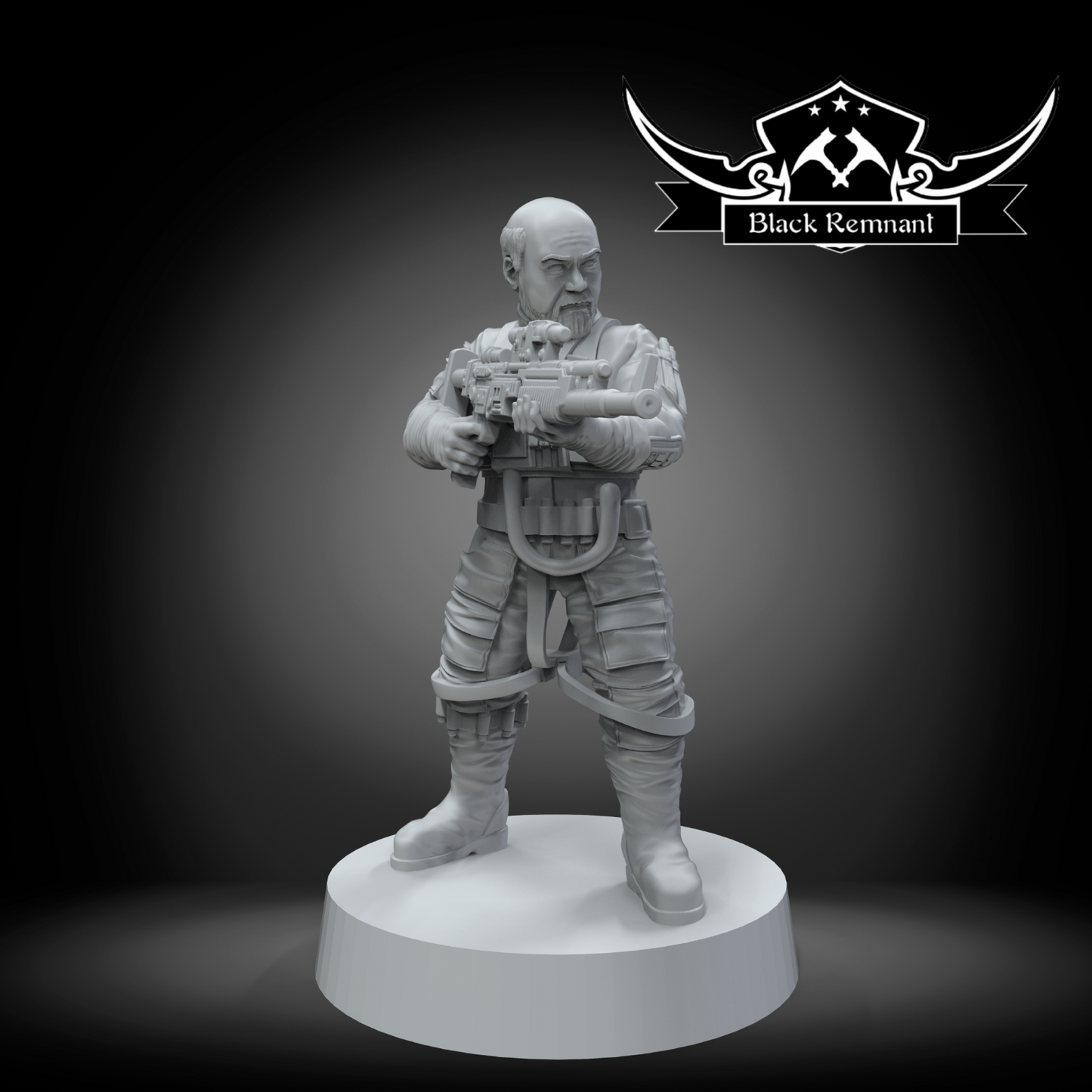 Carson Teva - pilot - Star Wars Legion compatible 3D Printed Resin Miniatures