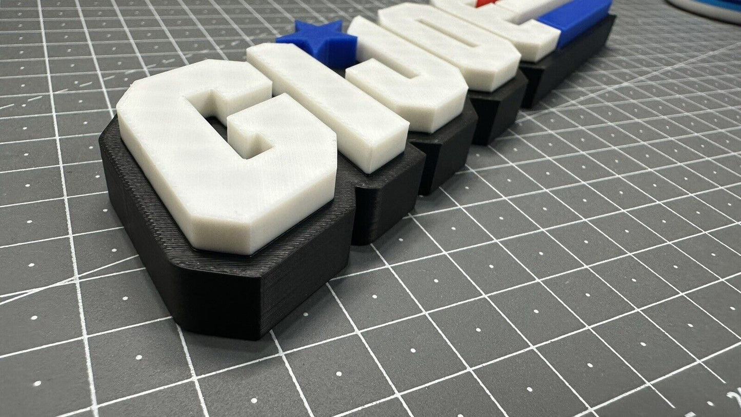 GI JOE - 3D Printed Sign Stand