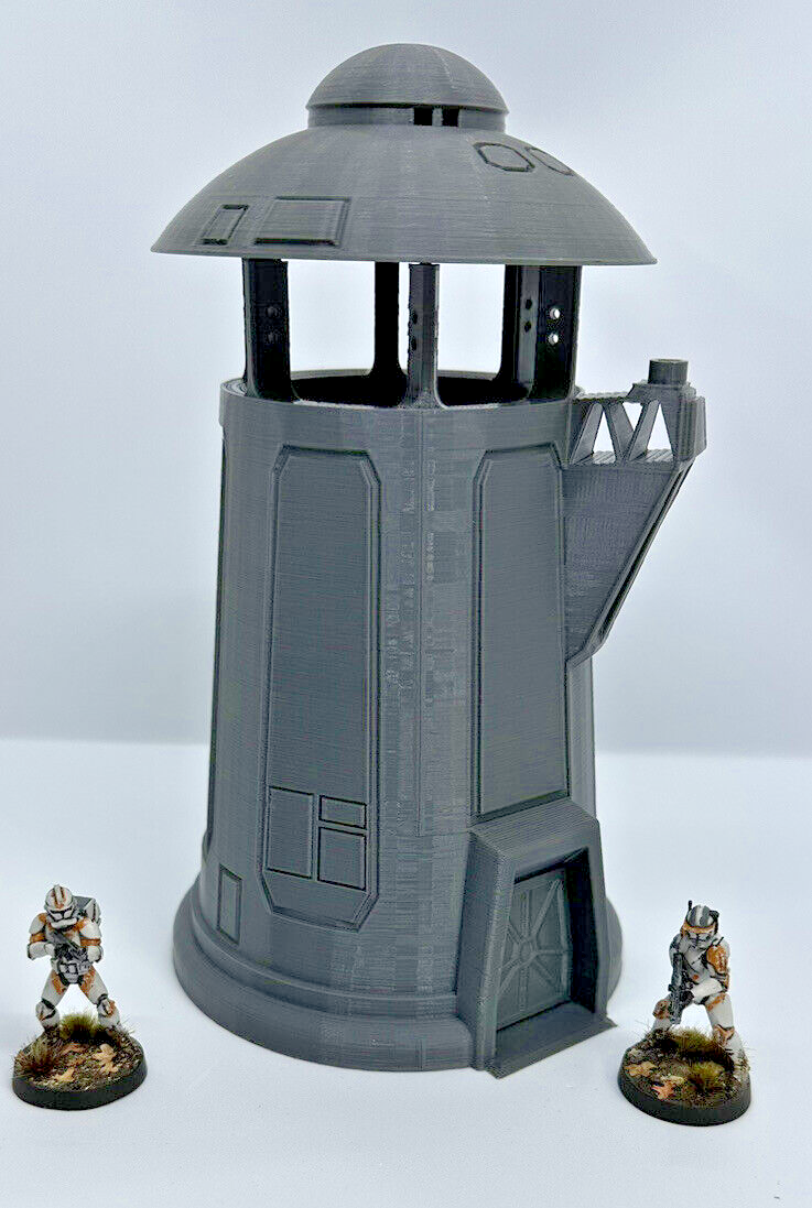 Desert Tower 28mm Scenery Terrain compatible Star Wars Legion 40k 3D Printed