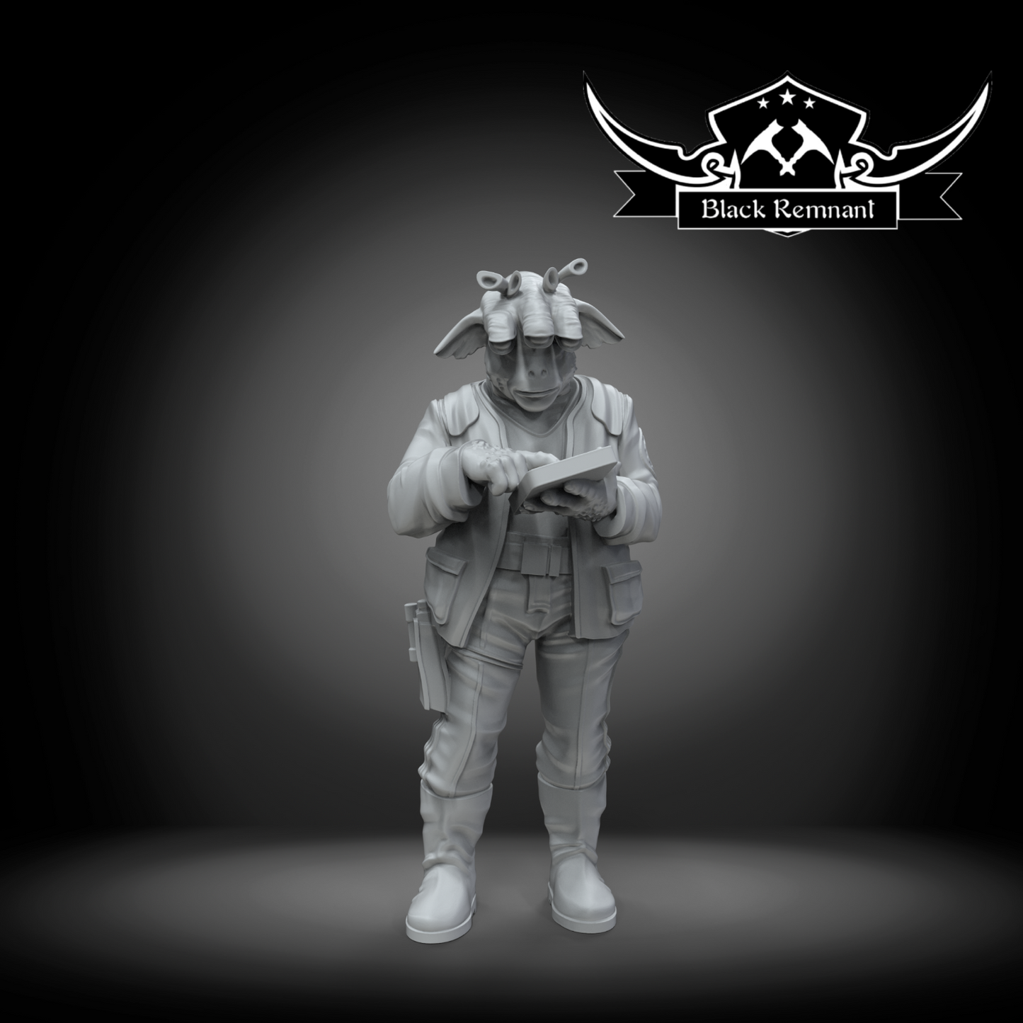 Civilians 10 versions Star Wars Legion compatible 3D Printed Resin Miniatures