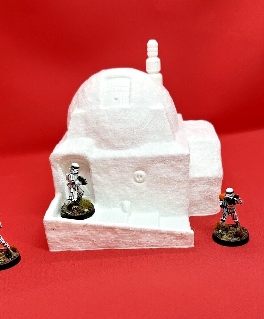 Desert House Garage 28mm Scenery terrain compatible Star Wars Legion 3D Printed