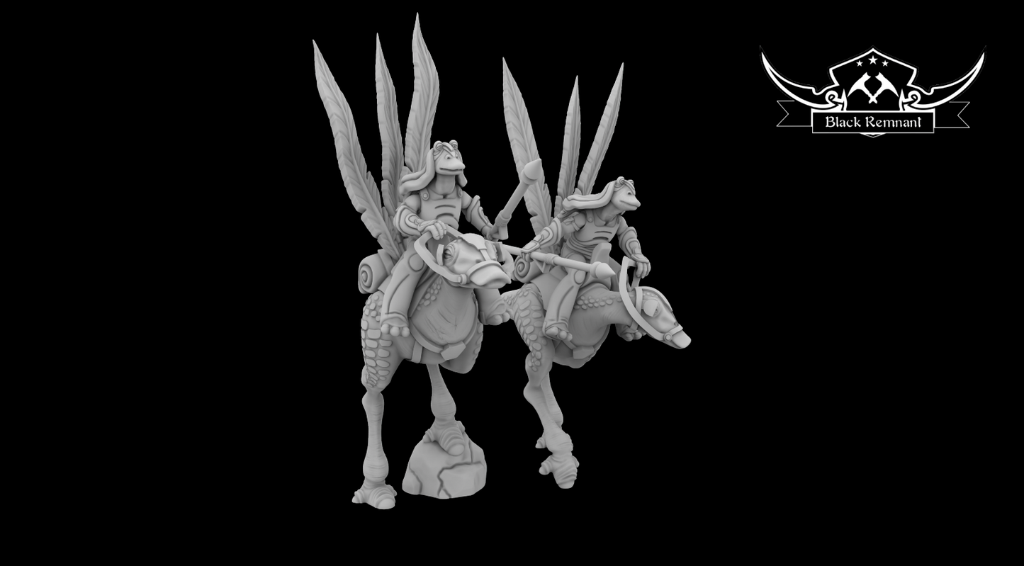 Gungan Kaadu Riders - Star Wars Legion compatible 3D Printed Resin Miniatures