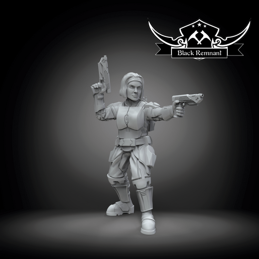 Bo Katan Kryze v2 - Star Wars Legion compatible 3D Printed Resin Miniatures