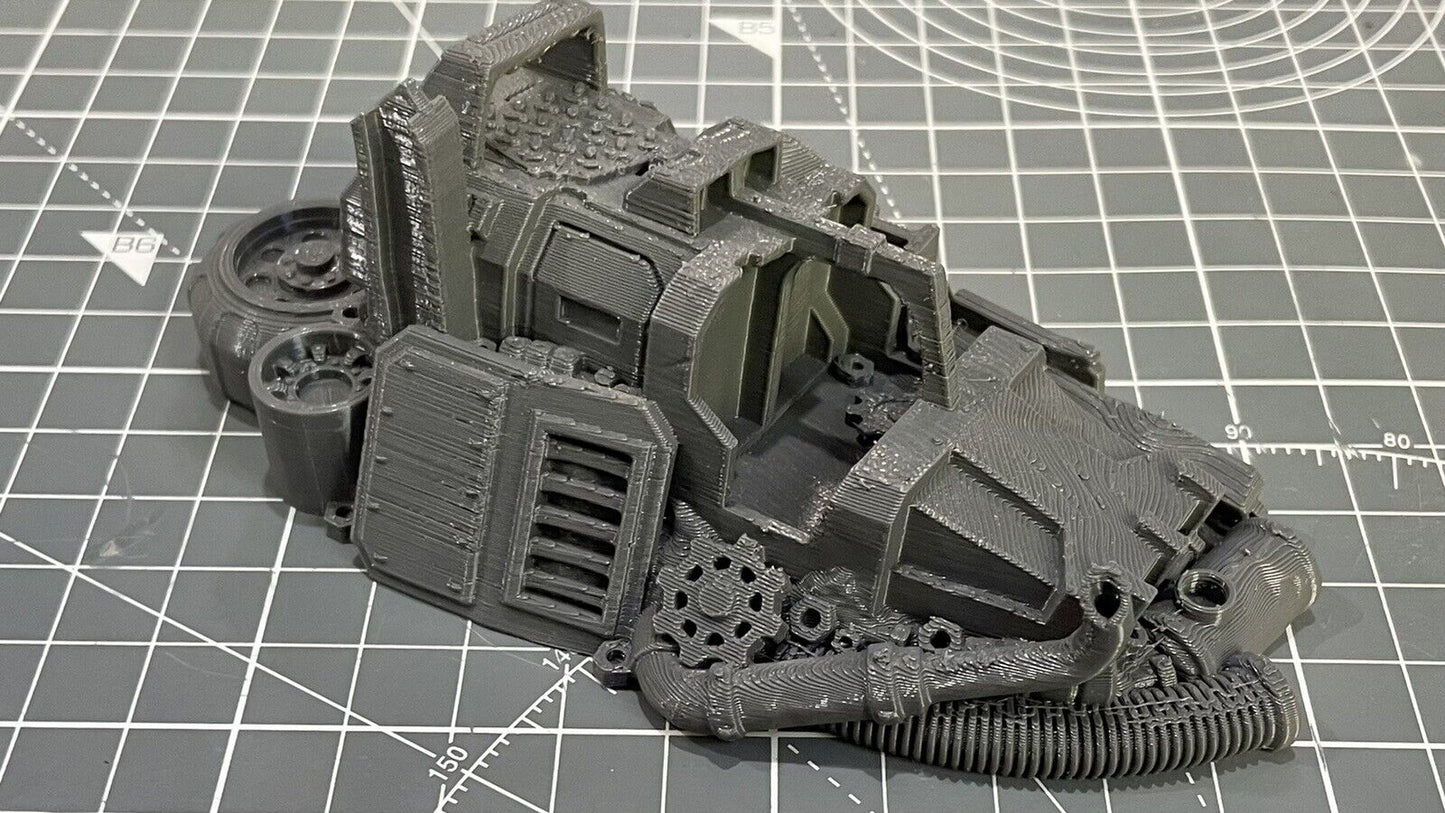 Ork Orruk Barricade Terrain 28mm Miniature compatible WarHammer 40k 3D Printed