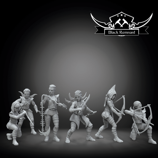 NightSisters 6x Star Wars Legion compatible 3D Resin Miniatures