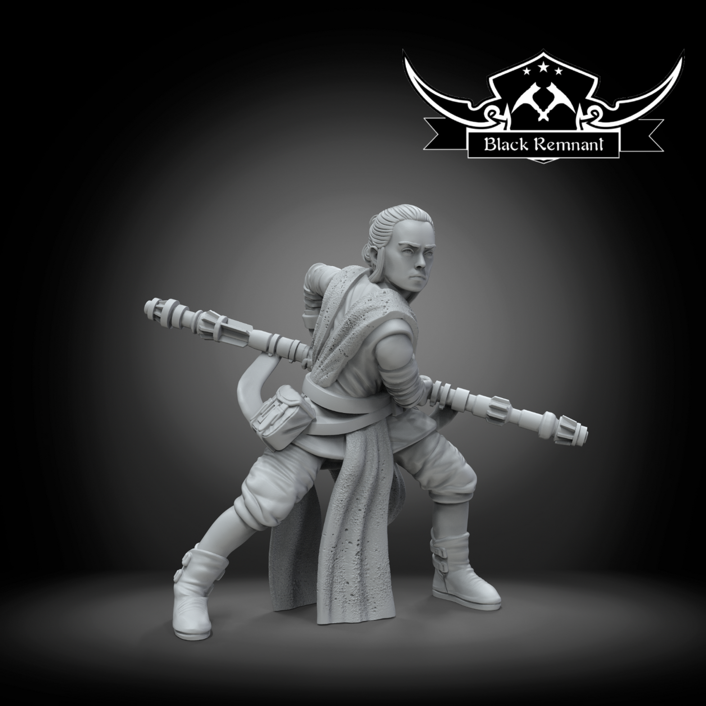 Rey Scavenger - Star Wars Legion compatible 3D Printed Resin Miniatures