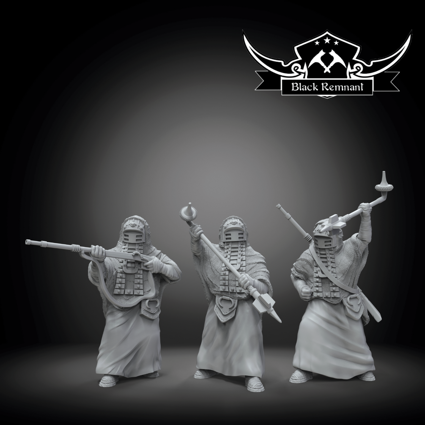 Tusken Raiders Squad 9x Star Wars Legion compatible 3D Resin Miniatures