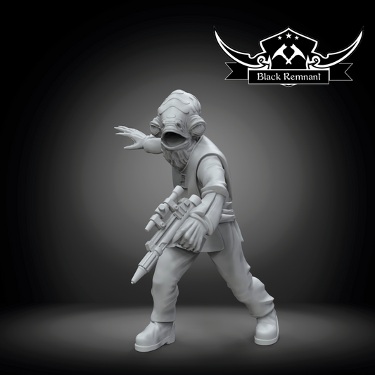 Admiral Ackbar - Star Wars Legion compatible 3D Printed Resin Miniatures