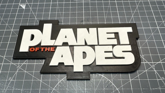 Planet of the Apes - 3D Printed Sign Stand