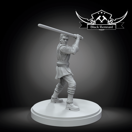 Obi Wan Kenobi Padawan -  Star Wars Shatterpoint compatible 3D Resin Miniatures