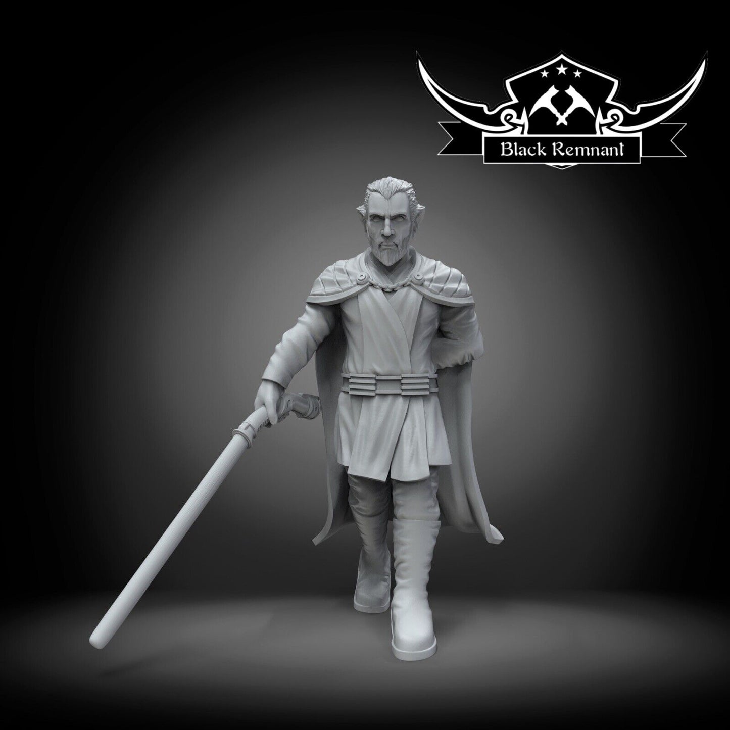 Count Dooku -  Star Wars Legion compatible 3D Printed Resin Miniature