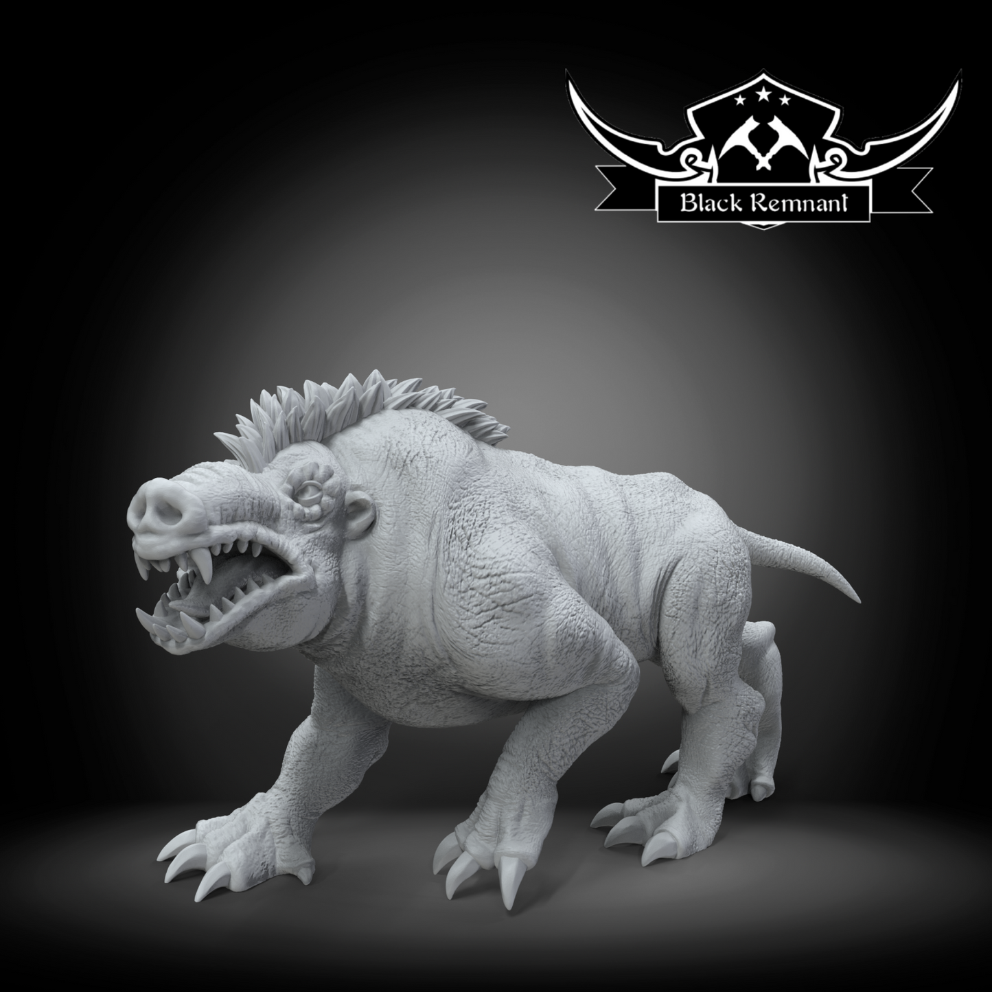 Boar Wolf from Endor Star Wars Legion compatible 3D Printed Resin Miniatures