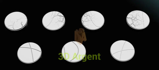 7 Utapau themed - Star Wars Legion compatible 3D Printed Resin BlueWolf Bases Toys & Games:Wargames & Role-Playing:Star