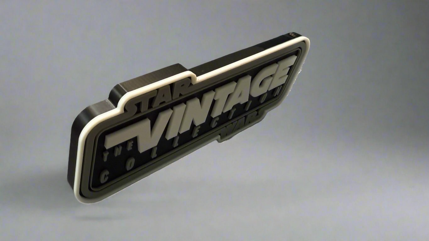 Star Wars The Vintage Collection Sign Stand- 3D Printed