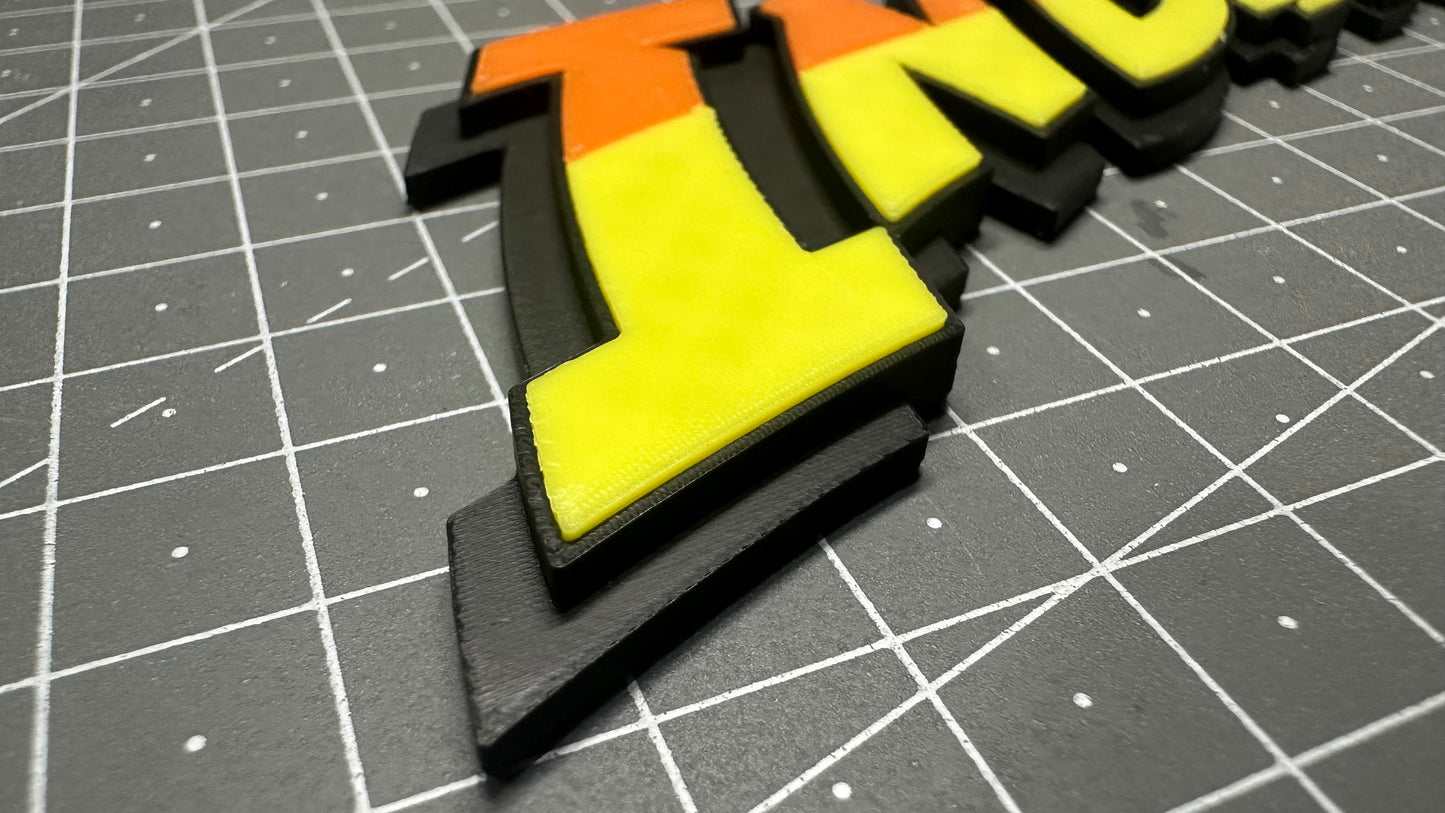 Indiana Jones Logo - Movie Retro 3D Printed Sign