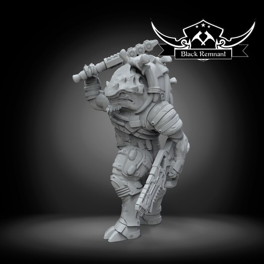 Nakmor Drack Mass Effect -  Stargrave D&D 3D Printed Resin Miniatures