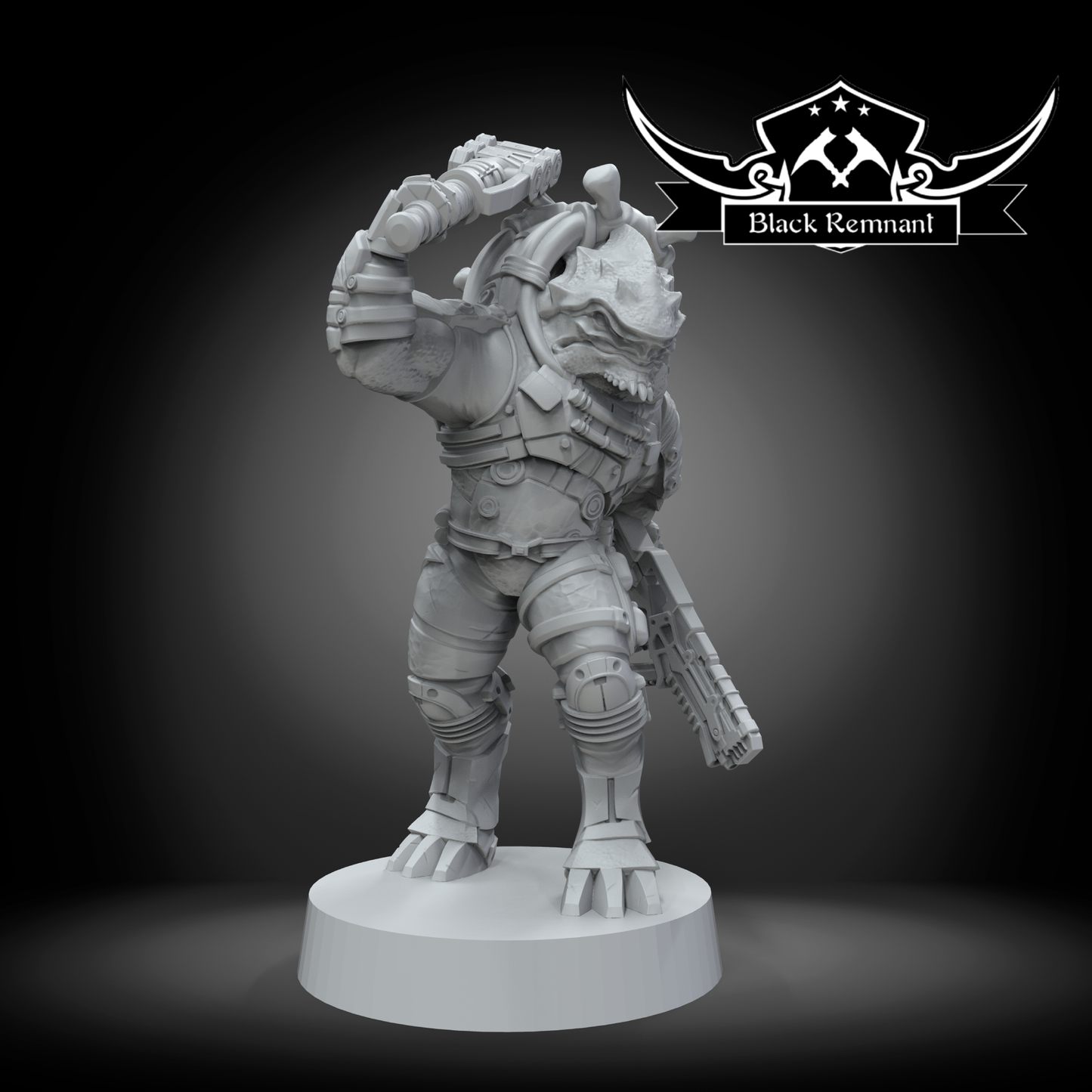 Nakmor Drack Mass Effect -  Stargrave D&D 3D Printed Resin Miniatures