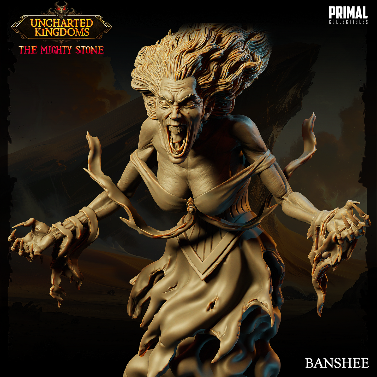 Banshee Fantasy compatible D&D DragonLance Miniatures Primal