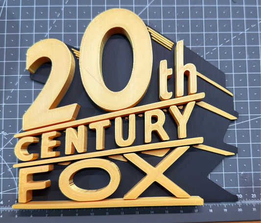20th Century Fox - 3D Printed Sign Stand