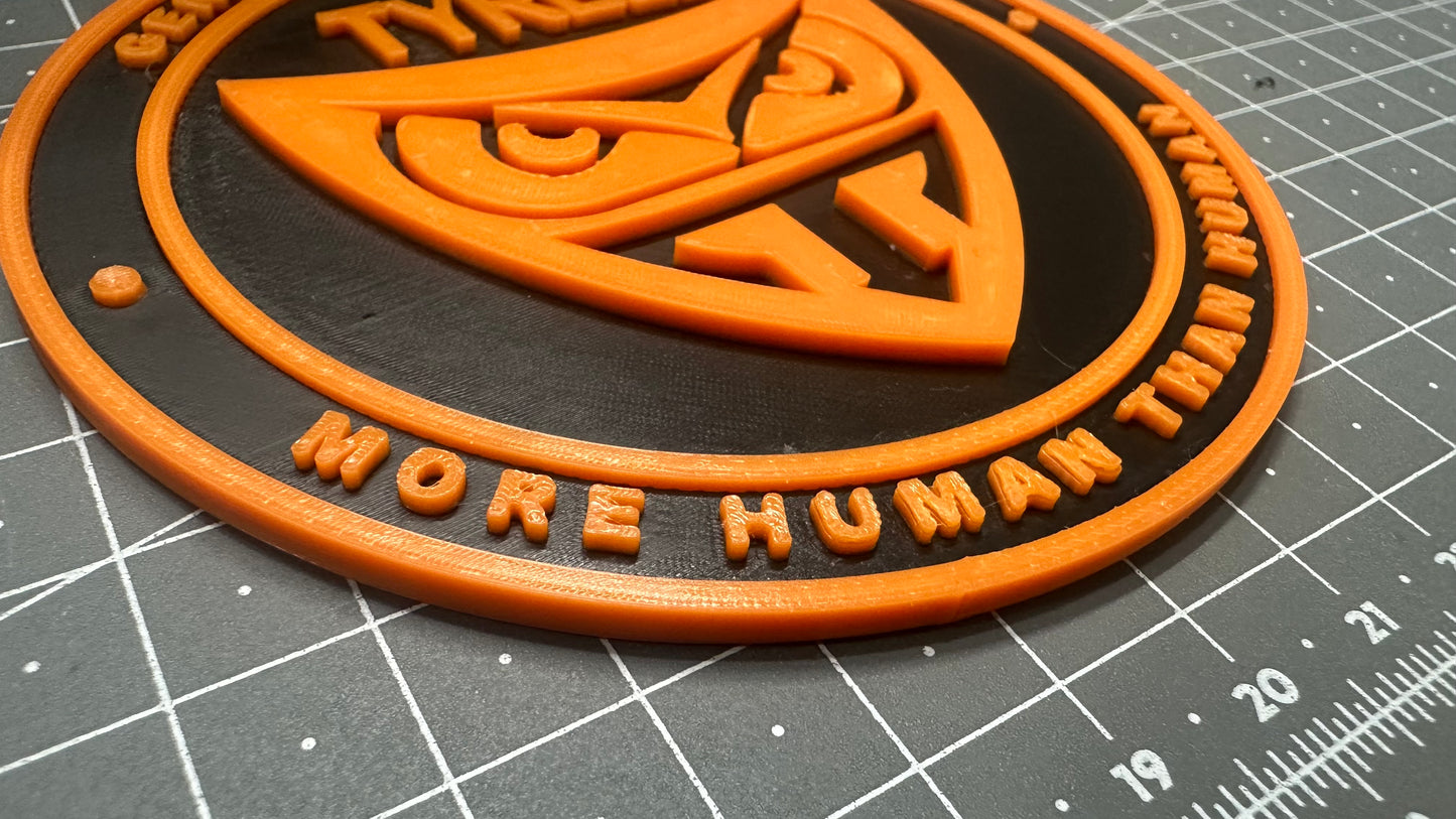 Tyrell Corporation Logo BladeRunner - 3D Printed Sign