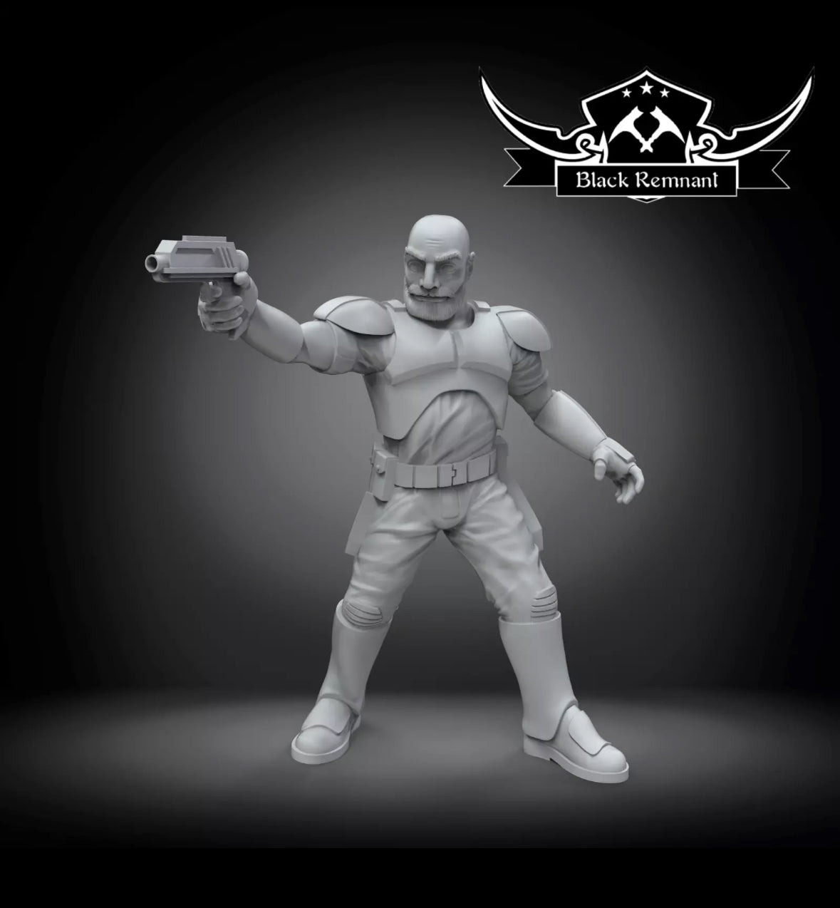 Old Rex- Star Wars Legion compatible 3D Printed Resin Miniatures