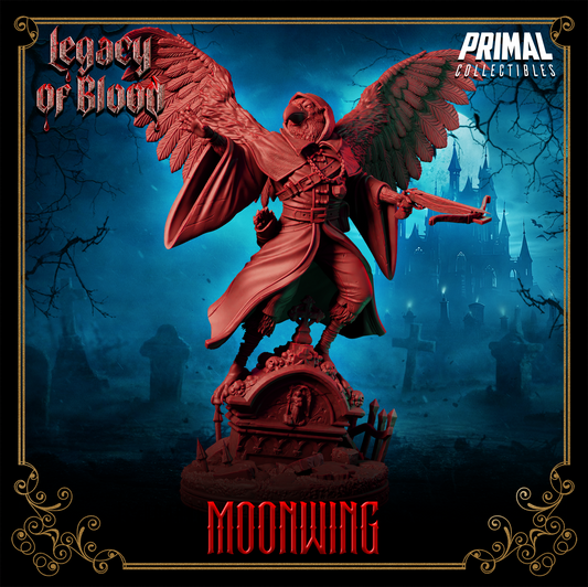Shadowmancer - Moonwing Fantasy compatible D&D DragonLance Miniatures Primal
