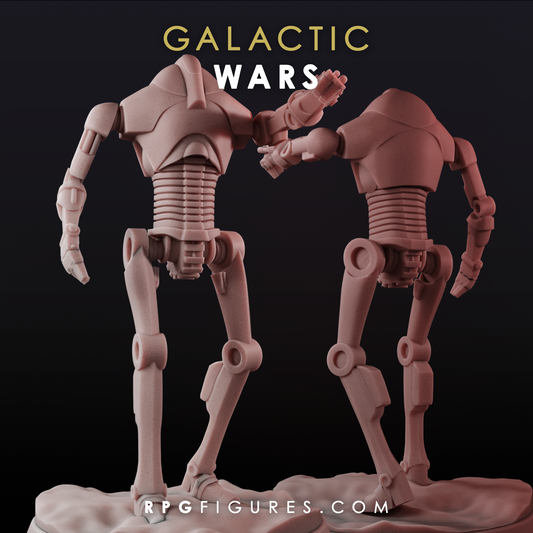 Super Battle Droid Legion Scale Compatible Resin Miniature Wargame