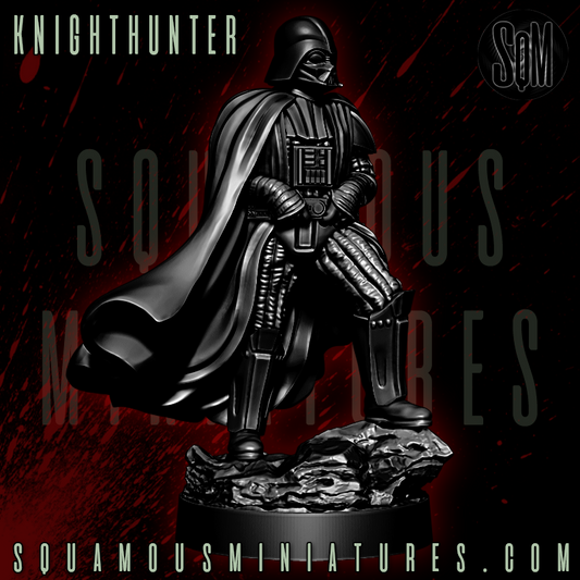 Darth Vader Knighthunter Star Wars Legion compatible 3D Resin Miniatures Squamous