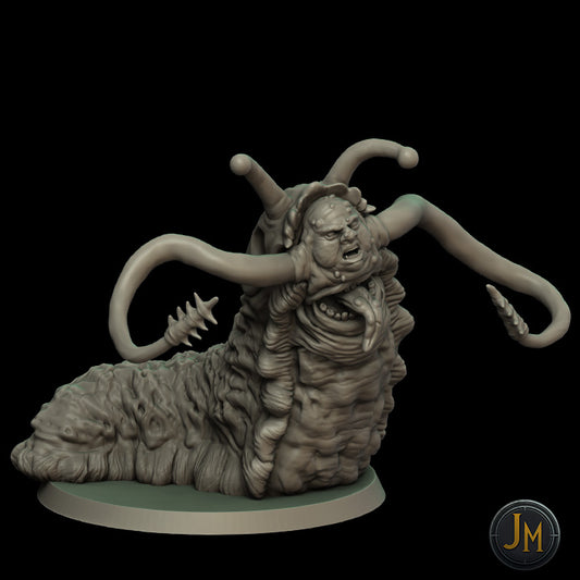 Slitherman Monster - Dungeons and Dragons (D&D), DragonLance, Frostgrave, Fantasy 3D Printed Resin Miniatures