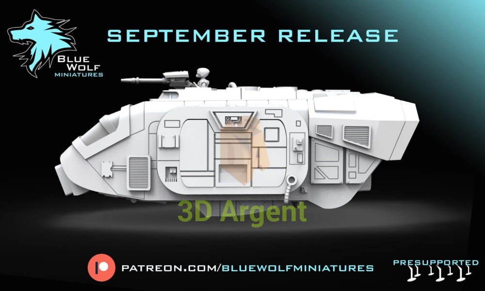 A A5 Speeder Truck Star Wars Legion Compatible 3D Printed BlueWolf Miniatures Toys & Games:Wargames & Role-Playing:Star