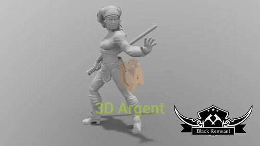 Aayla Secura - Star Wars Legion compatible 3D Printed Resin Miniatures Toys & Games:Wargames & Role-Playing:Star Wars