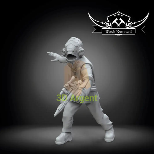 Admiral Ackbar - Star Wars Legion compatible 3D Printed Resin Miniatures Toys & Games:Wargames & Role-Playing:Star Wars