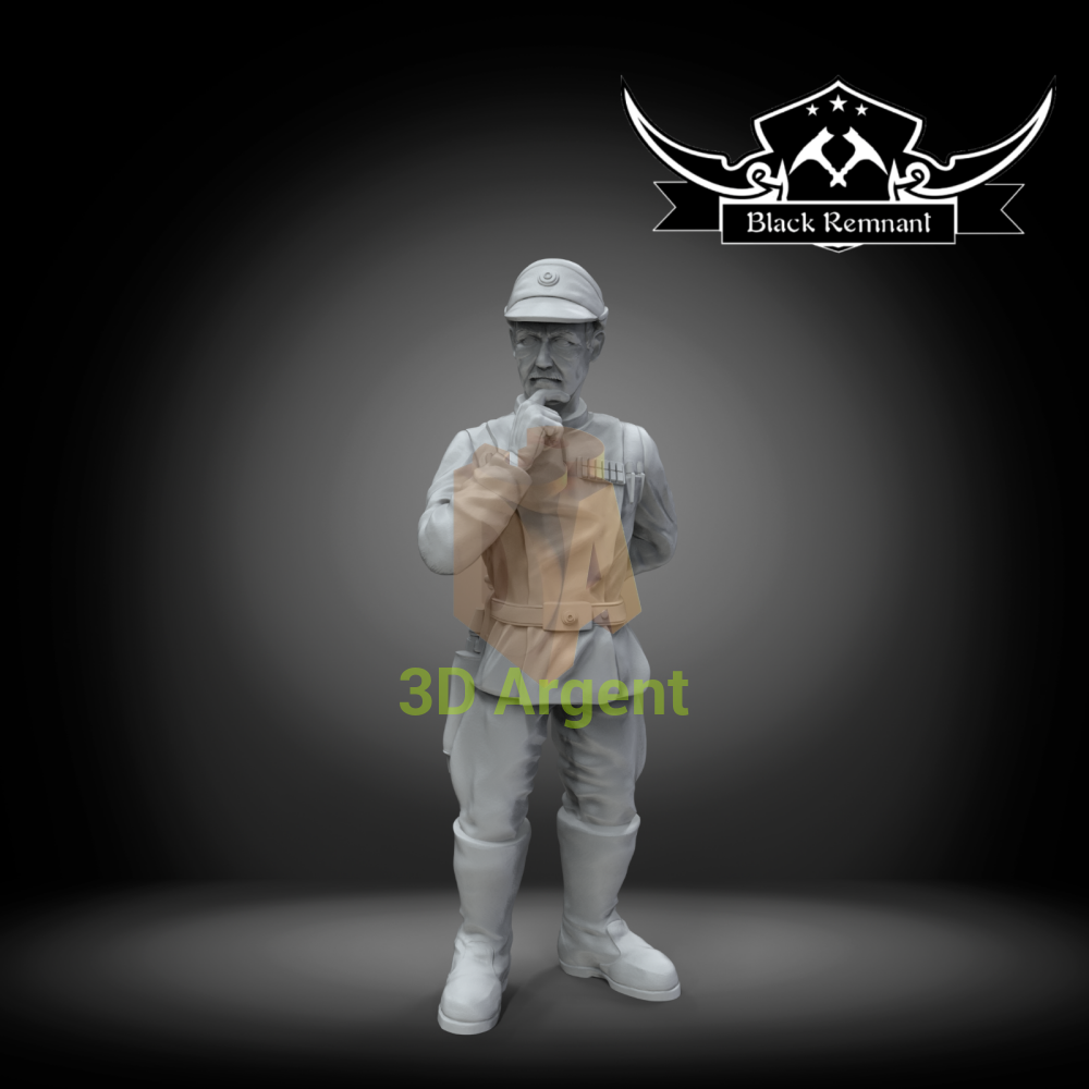 Admiral Kendal Ozzel - Star Wars Legion compatible 3D Printed Resin Miniatures Toys & Games:Wargames &