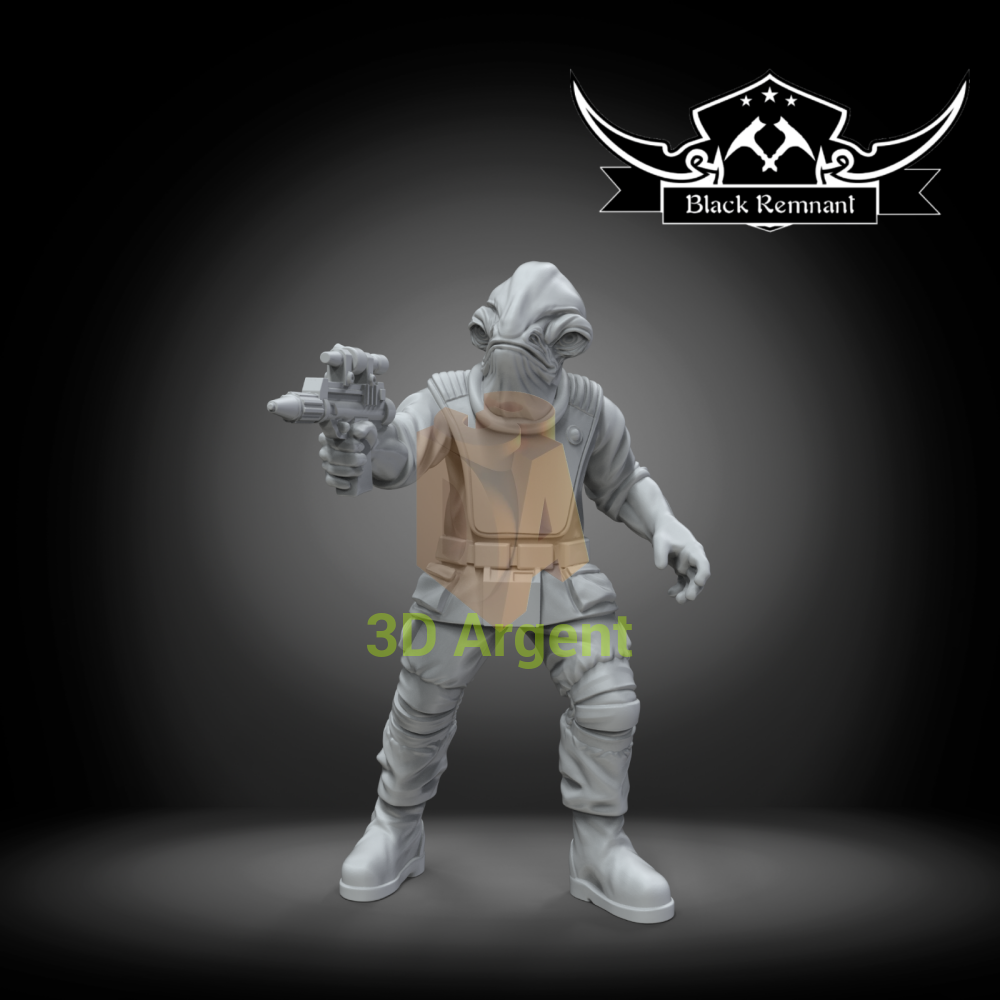Admiral Raddus Star Wars Legion compatible 3D Printed Resin Miniatures Toys & Games:Wargames & Role-Playing:Star Wars