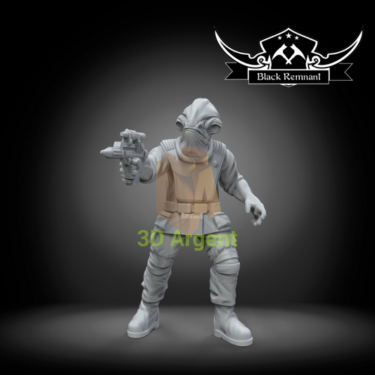 Admiral Raddus Star Wars Legion compatible 3D Printed Resin Miniatures Toys & Games:Wargames & Role-Playing:Star Wars