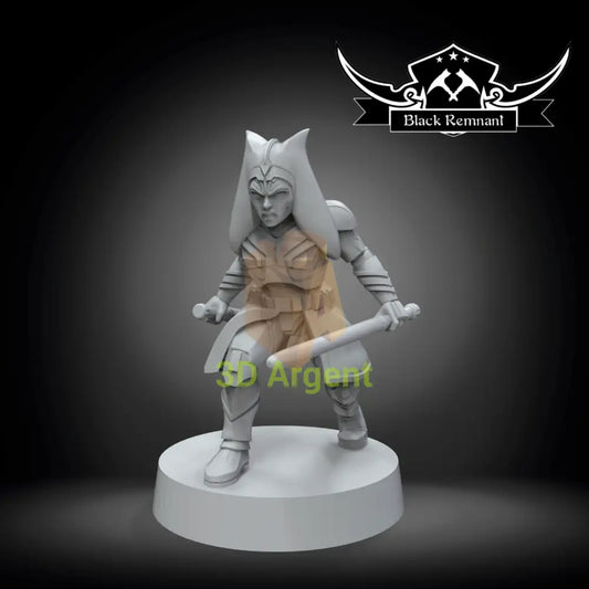 Ahsoka Tano Clone Armor Star Wars Legion compatible 3D Printed Resin Miniatures Toys & Games:Wargames &