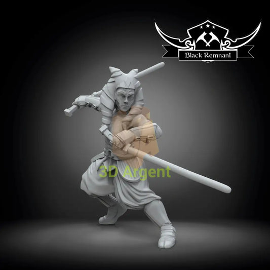 Ahsoka Tano Clone Wars Star Wars Legion compatible 3D Printed Resin Miniatures Toys & Games:Wargames &