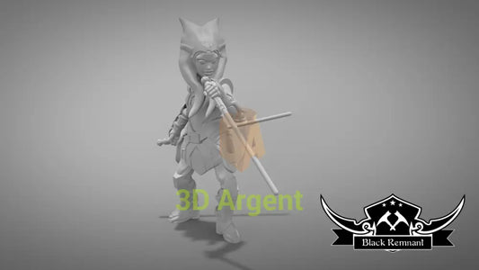 Ahsoka Tano- Star Wars Legion compatible 3D Printed Resin Miniatures Toys & Games:Wargames & Role-Playing:Star Wars