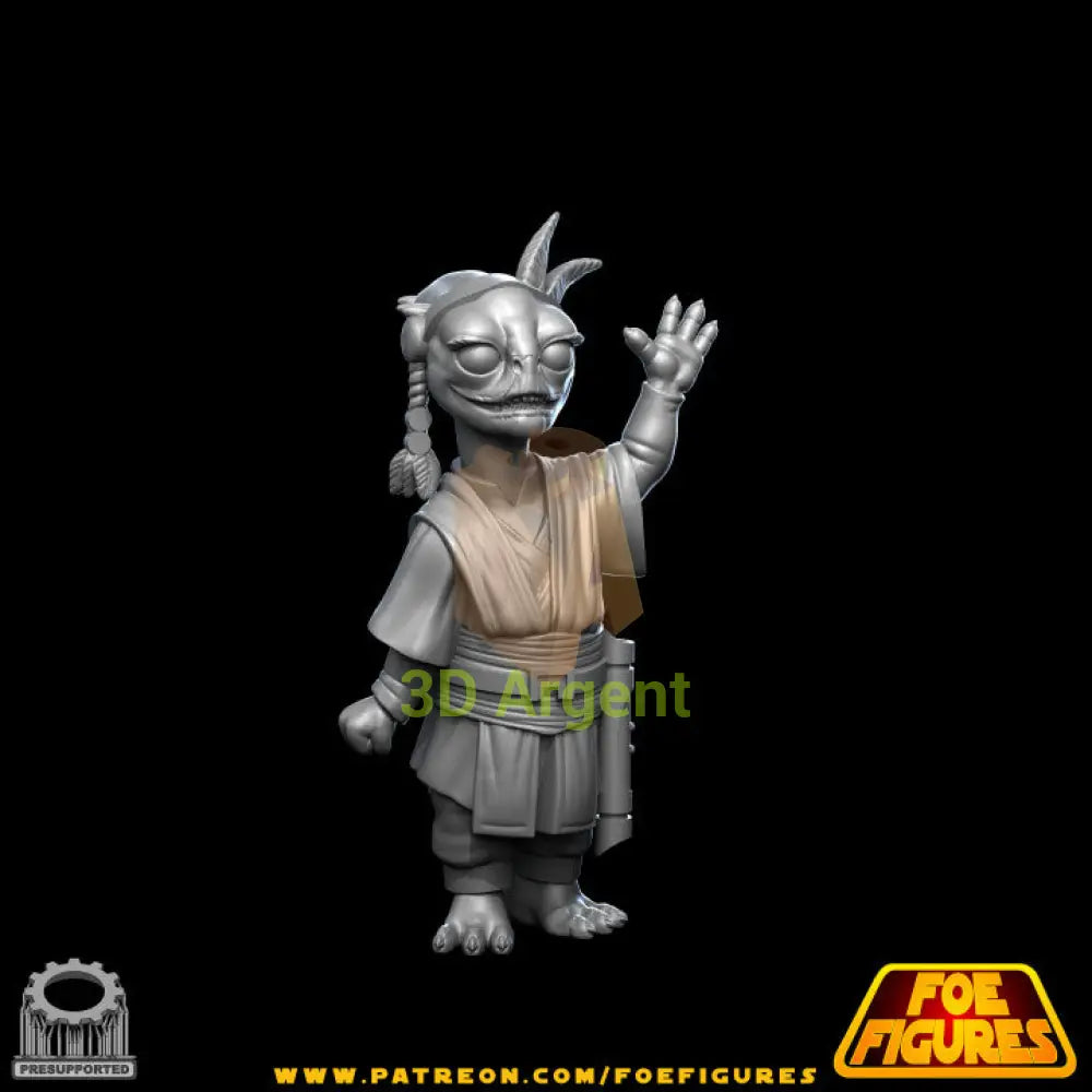 Eleena Sorceress - Aleena Force user resin miniature