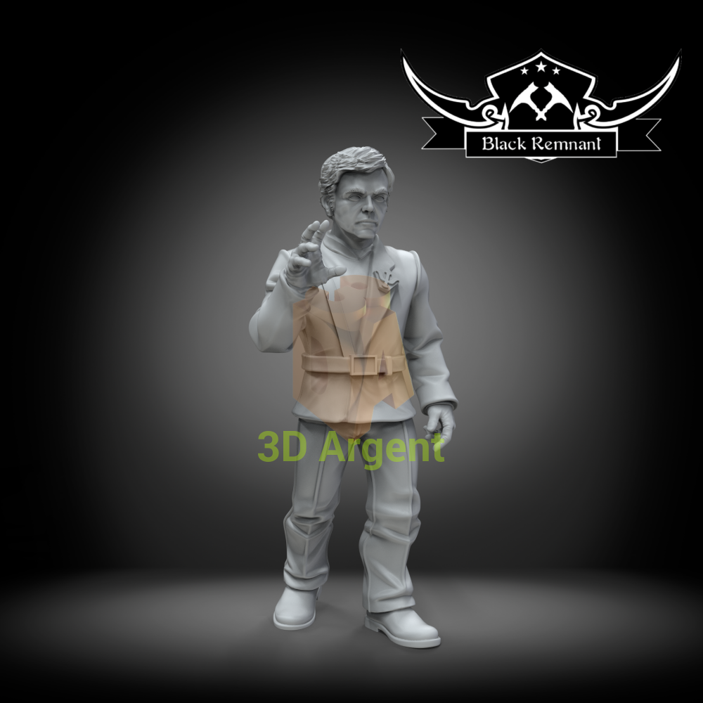 Alfred Bester Babylon 5 - Stargrave D&D 3D Printed Resin Miniatures Toys & Games:Wargames & Role-Playing:Star Wars