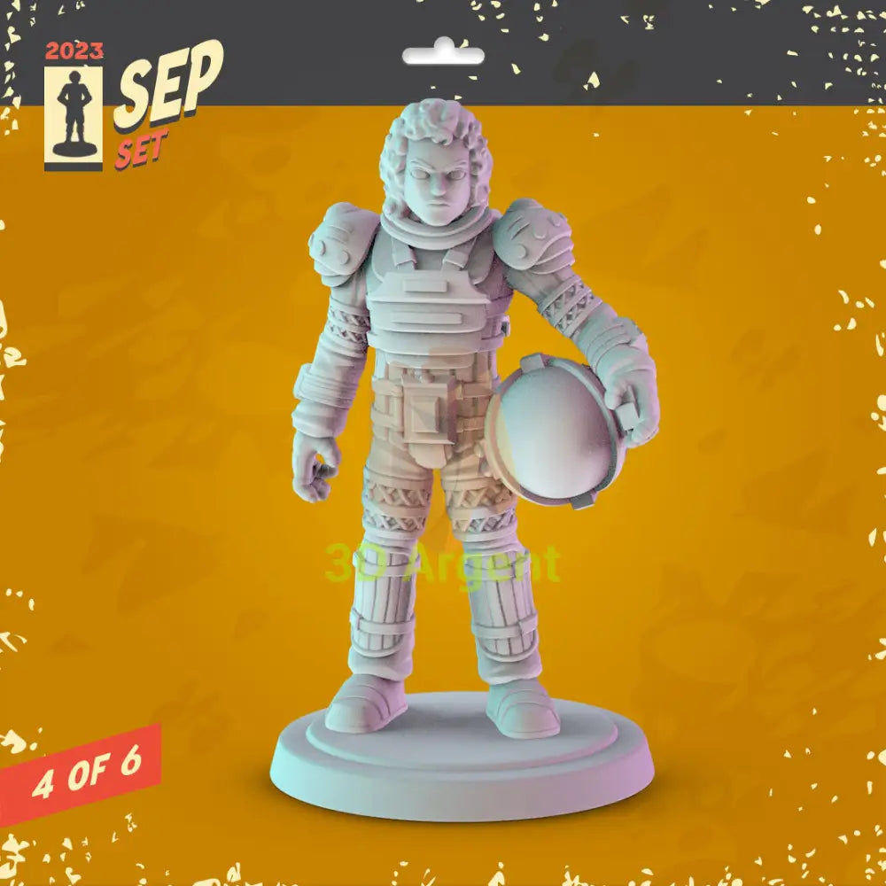 Alien Figures compatible D&D DragonLance Miniatures Pop Minis - 6 Ripley in Space Suit - Toys & Games:Wargames &