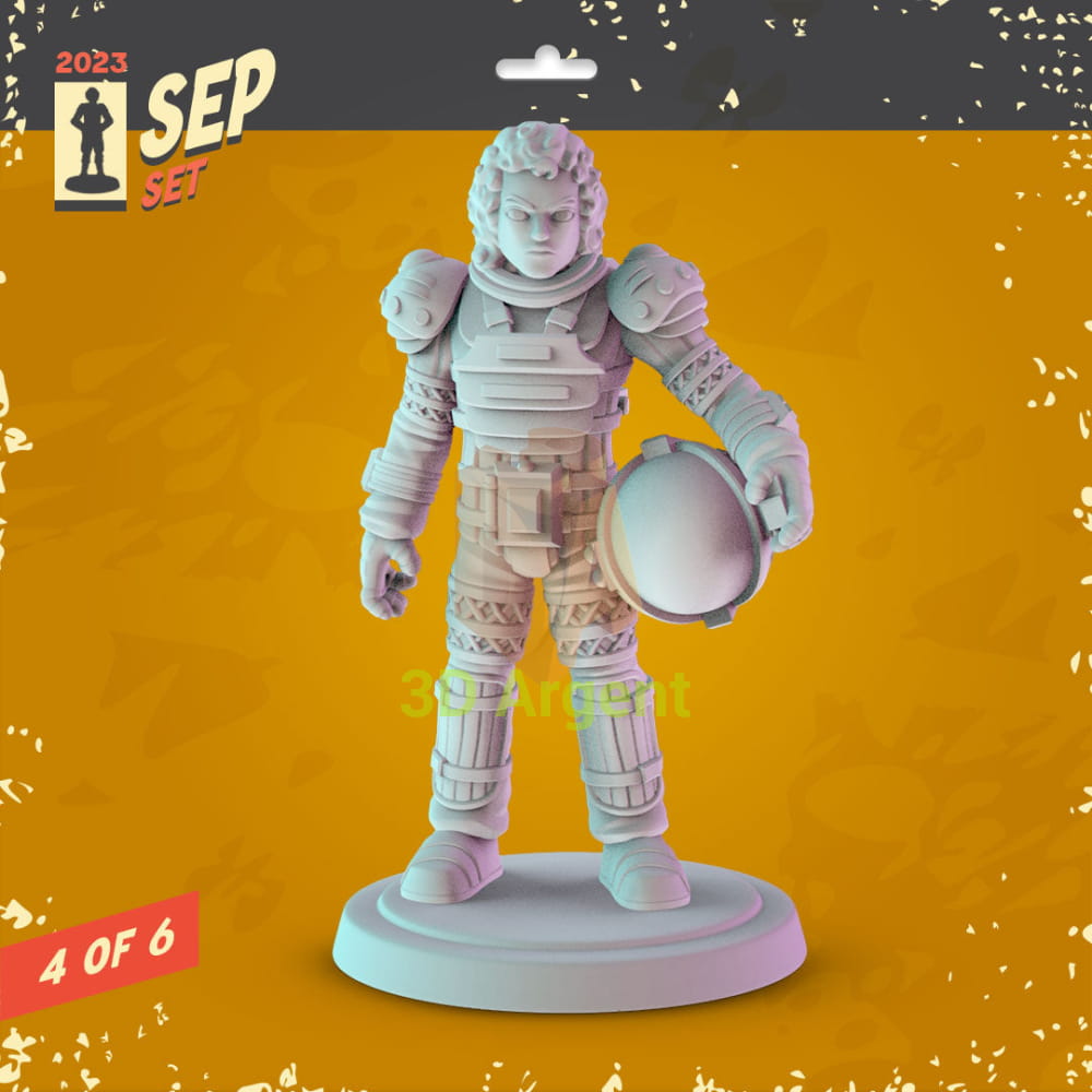 Alien Figures compatible D&D DragonLance Miniatures Pop Minis - 6 Ripley in Space Suit - Toys & Games:Wargames &