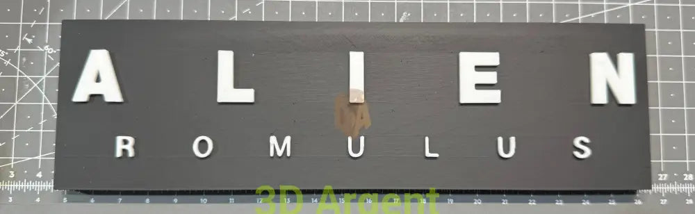 Alien Movie (Aliens Romulus 3 Resurrection) Signs 5 Designs - 3D Printed Sign Stand Alien Romulus Collectables:Science