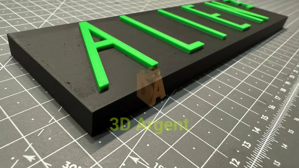 Alien Movie (Aliens Romulus 3 Resurrection) Signs 5 Designs - 3D Printed Sign Stand Collectables:Science Fiction