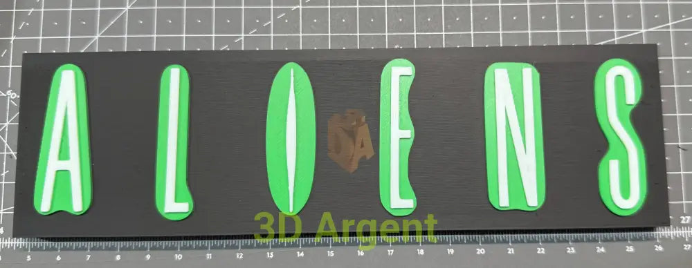 Alien Movie (Aliens Romulus 3 Resurrection) Signs 5 Designs - 3D Printed Sign Stand Aliens Collectables:Science Fiction