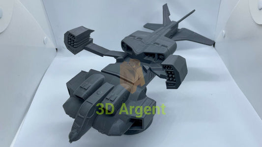 Aliens Colonial Marines UD4L 1/35 Cheyenne Dropship 3D Printed Model Kit 72cm Collectables:Science Fiction
