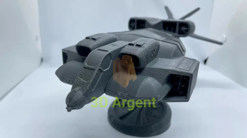 Aliens Colonial Marines UD4L Cheyenne Dropship 3d Printed Model Kit 34cm long Collectables:Science Fiction