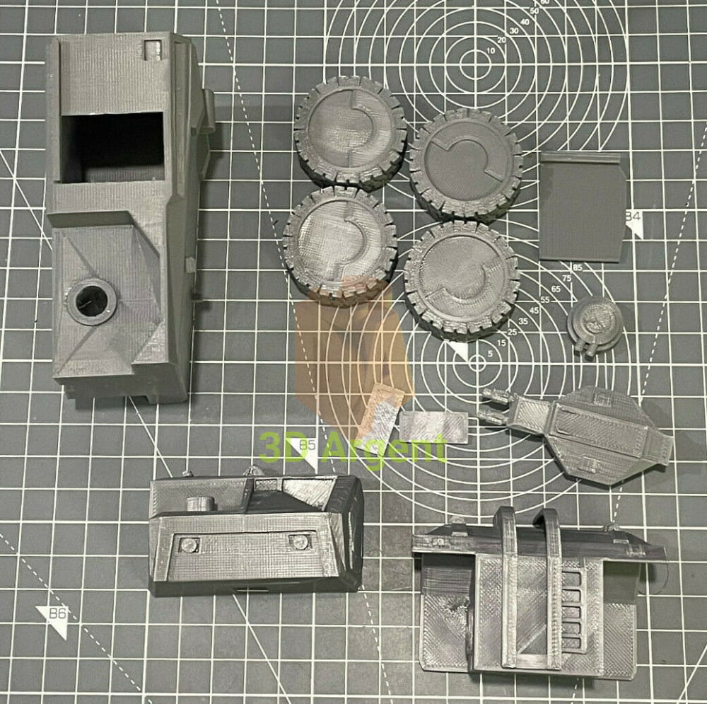 Aliens Weyland Yutani APC M577 1/50th scale 28mm 3D Printed Free UK Postage Toys & Games:Models & Kits:Automotive