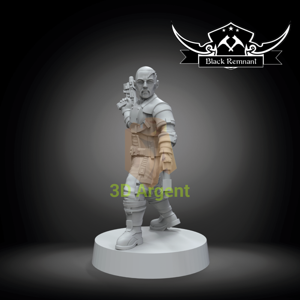 Andronikos Revel - Star Wars Legion compatible 3D Printed Resin Miniatures Toys & Games:Wargames & Role-Playing:Star